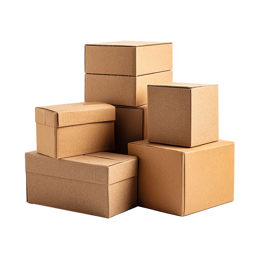 Plain Shipping Boxes