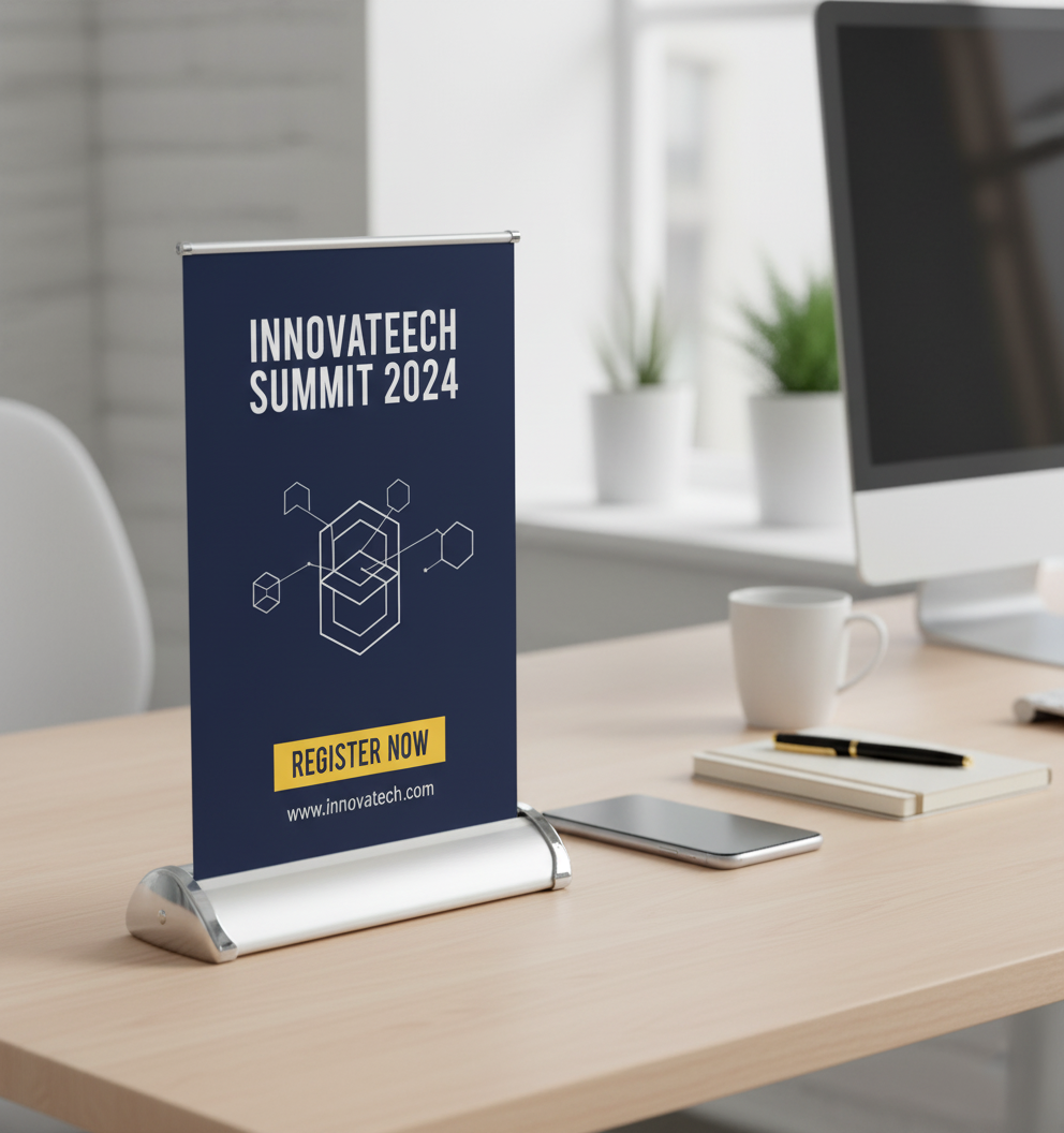 Tabletop Retractable Banners