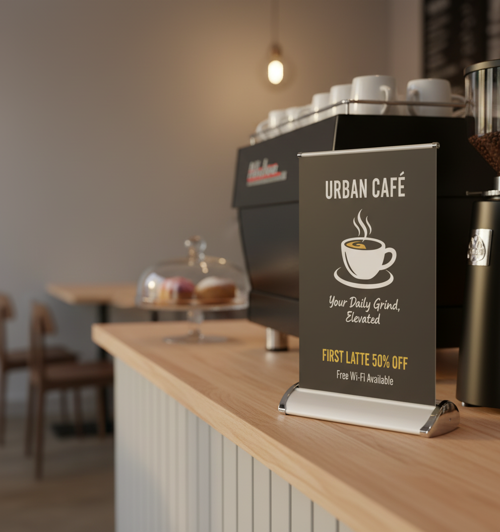 Tabletop Retractable Banners