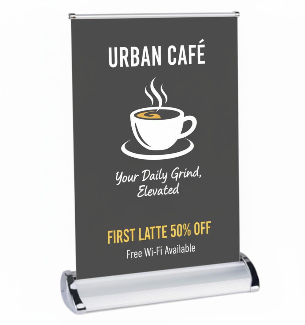 Tabletop Retractable Banners