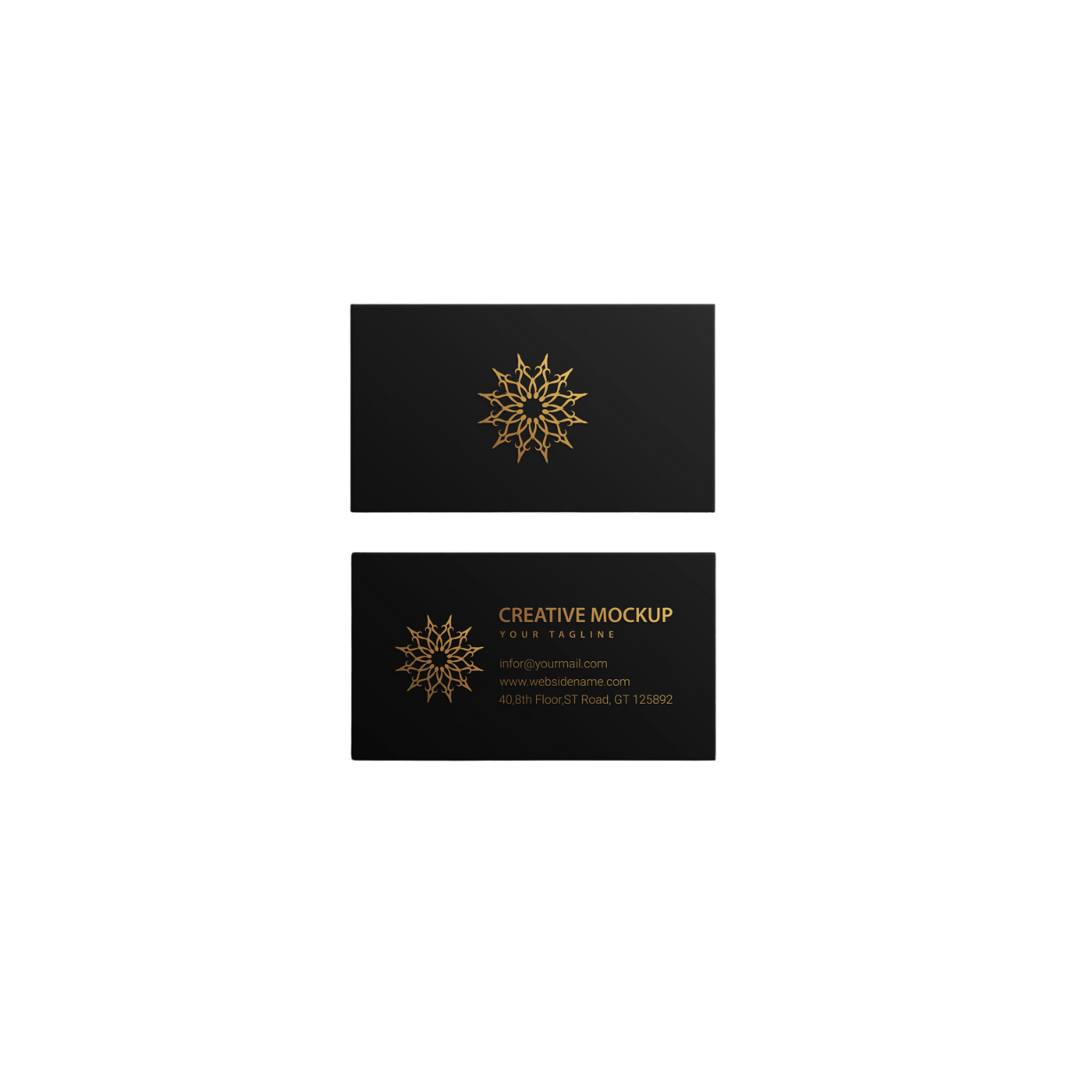 Foil Accent Business Cards