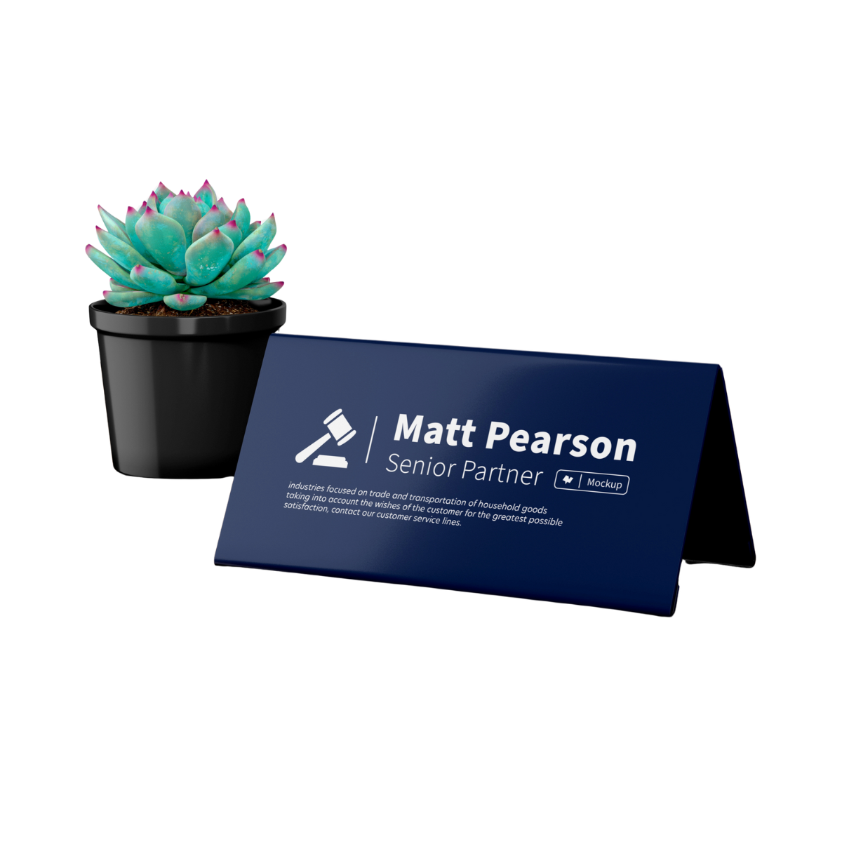 Desk Name Plates