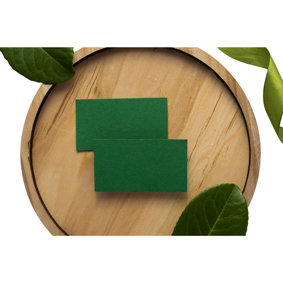 Natural Textured Business Cards