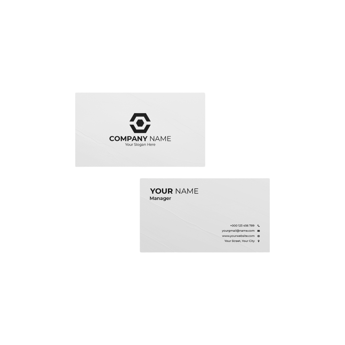 Uncoated Business Cards