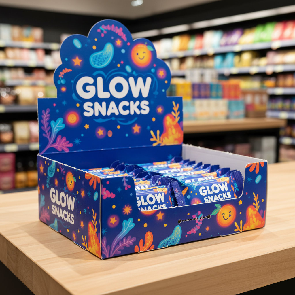 Custom Display Boxes – Branded Counter & Retail Display Packaging