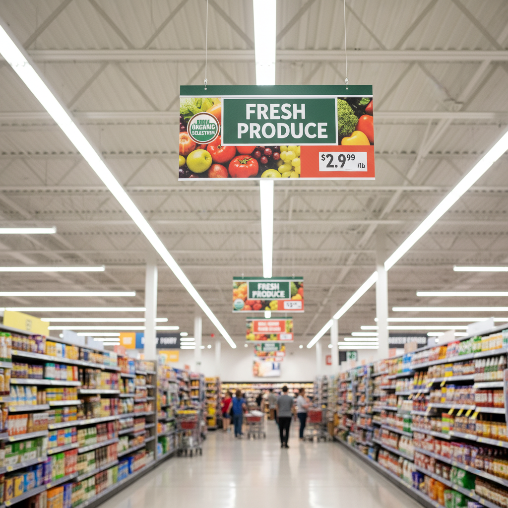 Hanging Retail Signs