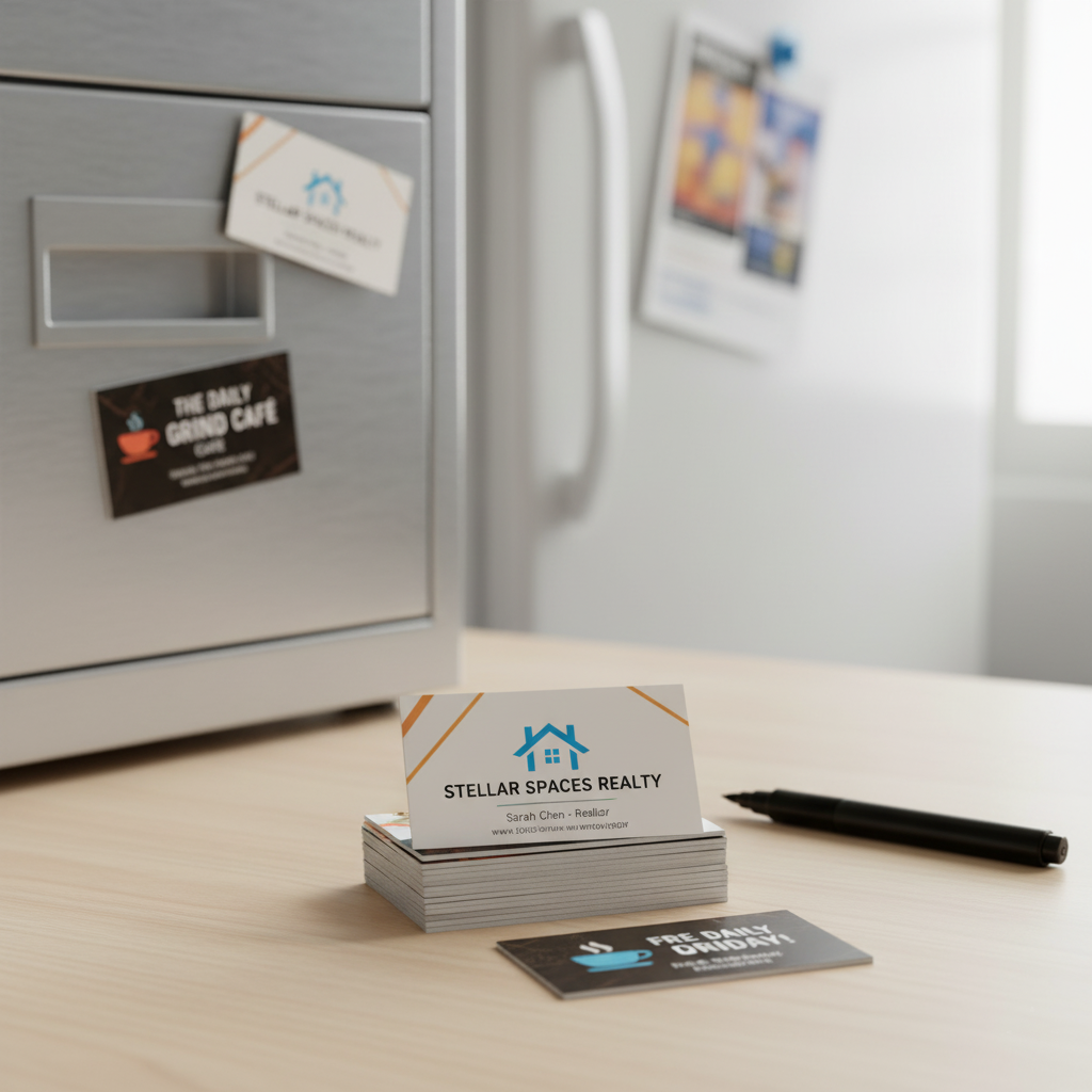 Magnetic Business Cards – Customizable, Durable, and Reusable Magnetic Cards