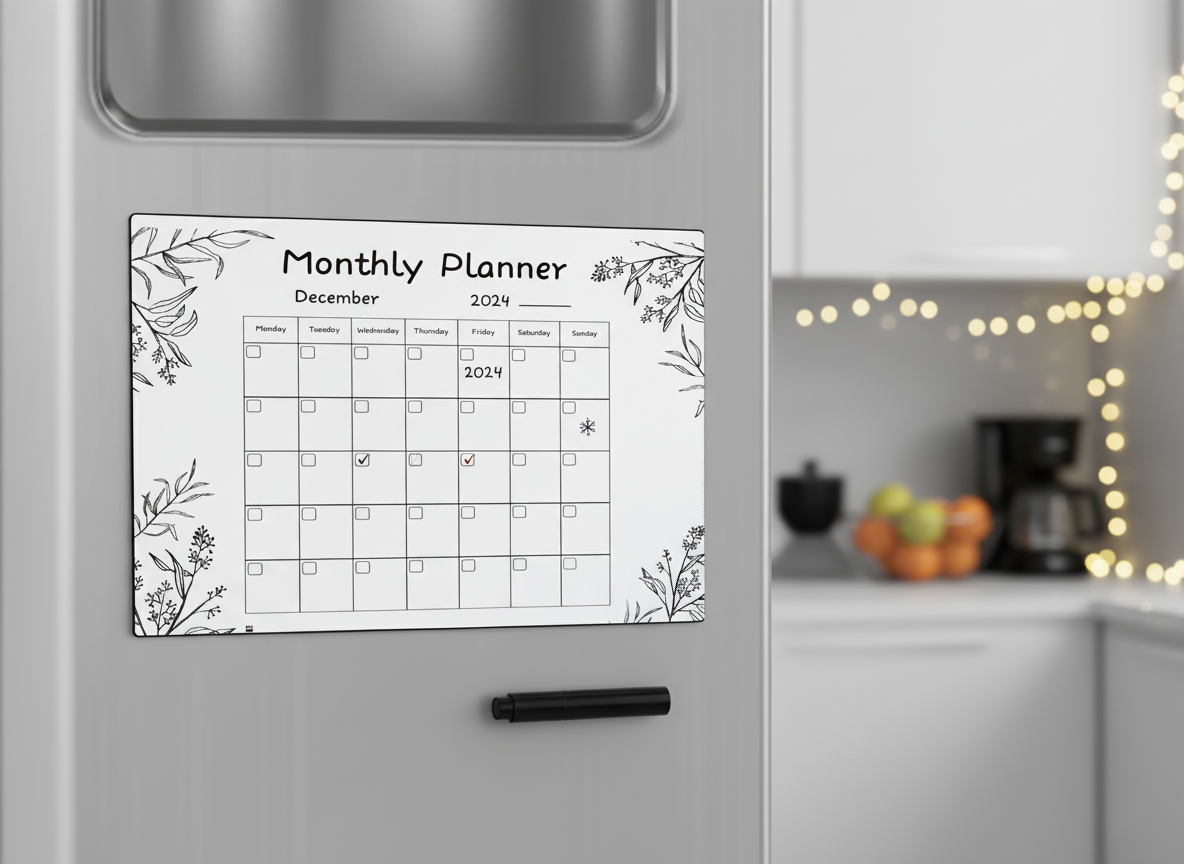 Magnetic Calendar & Planner Boards – Dry Erase Monthly, Weekly, and Daily Boards