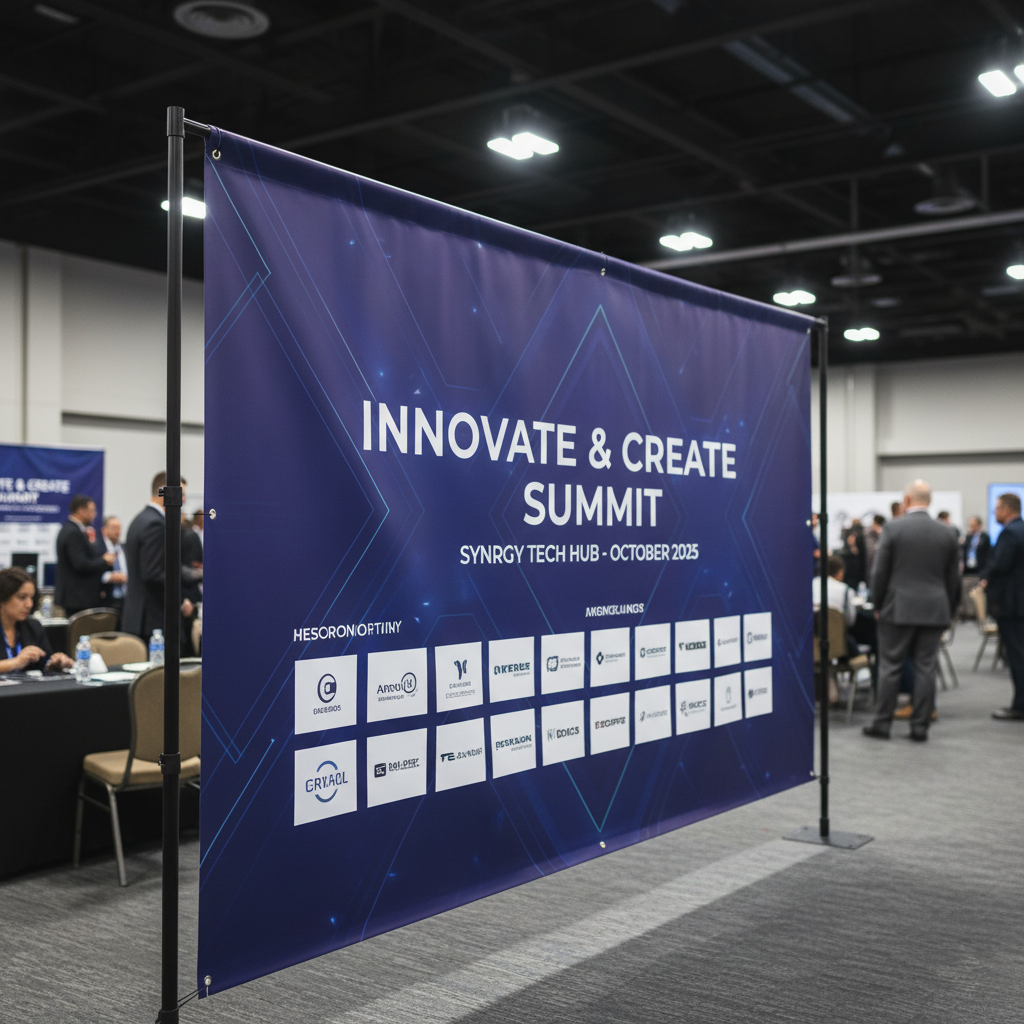 Matte Finish Vinyl Banners – Durable Single-Sided Banner for Indoor & Outdoor Use