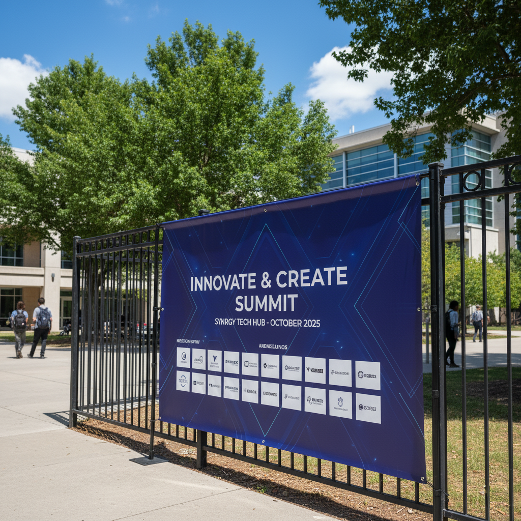 Matte Finish Vinyl Banners – Durable Single-Sided Banner for Indoor & Outdoor Use