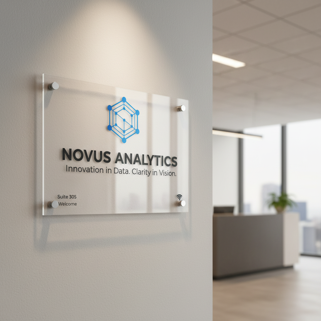 Printed Acrylic Sign