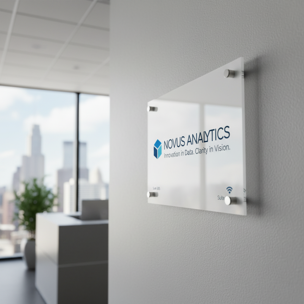 Printed Acrylic Sign