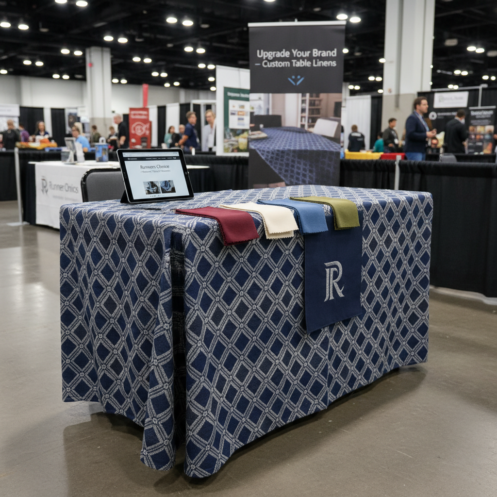 Custom Table Throws & Runners – Premium Printable Canvas