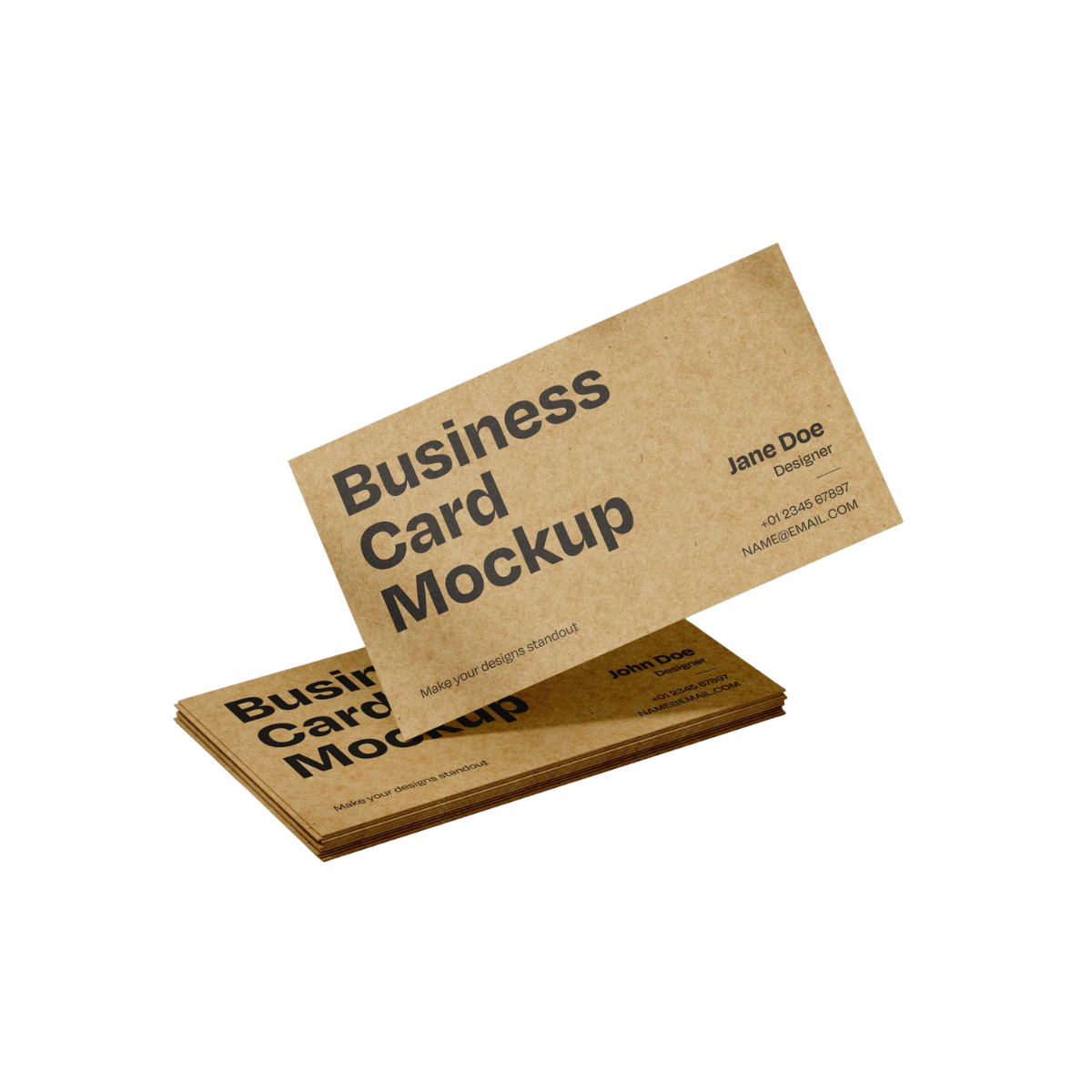 Kraft Business Cards