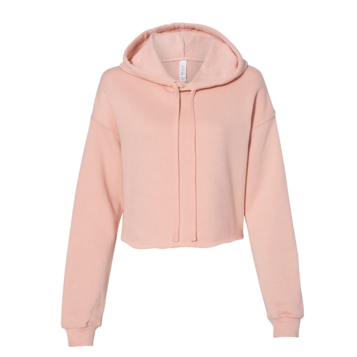 BELLA + CANVAS - Womens Cropped Fleece Hoodie - 7502