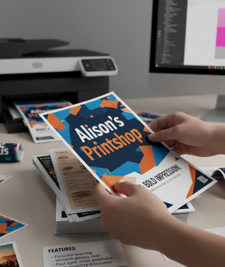 Flyers Printing – Custom Full-Color Flyers | Alison’s Printshop